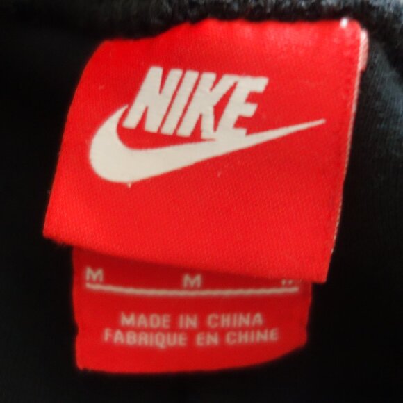 Nike 66% Cotton/34% Polyester Size M Black Sweat Pants - Picture 14 of 16